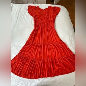 Knox Rose Red Maxi Dress